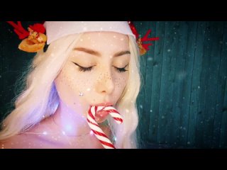 trisha fisher asmr - lollipop licking / mouth sounds (removed from youtube)